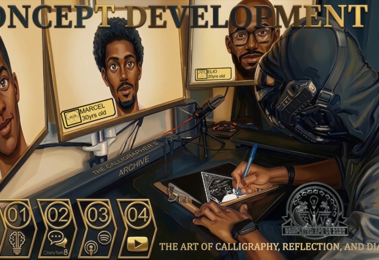 Concept Development #2 – the Calligrapher’s Archived